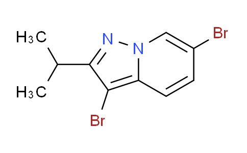 CAS No. 141401-54-9, 3,6-Dibromo-2-isopropylpyrazolo[1,5-a]pyridine