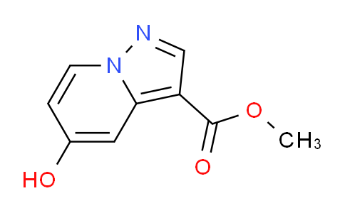 CAS No. 1060724-74-4, Methyl 5-hydroxypyrazolo[1,5-a]pyridine-3-carboxylate