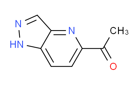 CAS No. 1822632-18-7, 1-(1H-Pyrazolo[4,3-b]pyridin-5-yl)ethanone