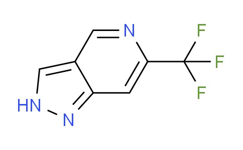 CAS No. 1872431-71-4, 6-(Trifluoromethyl)-2H-pyrazolo[4,3-c]pyridine