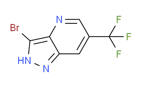 CAS No. 1822685-02-8, 3-Bromo-6-(trifluoromethyl)-2H-pyrazolo[4,3-b]pyridine