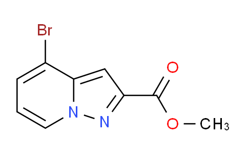 CAS No. 1823058-58-7, Methyl 4-bromopyrazolo[1,5-a]pyridine-2-carboxylate