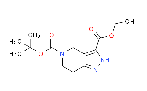 CAS No. 1709843-86-6, 5-tert-Butyl 3-ethyl 6,7-dihydro-2H-pyrazolo[4,3-c]pyridine-3,5(4H)-dicarboxylate