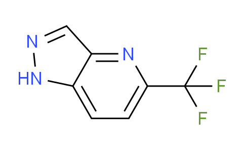 CAS No. 1256836-65-3, 5-(Trifluoromethyl)-1H-pyrazolo[4,3-b]pyridine