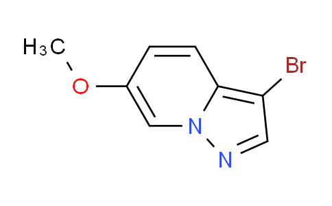 CAS No. 1823050-60-7, 3-Bromo-6-methoxypyrazolo[1,5-a]pyridine
