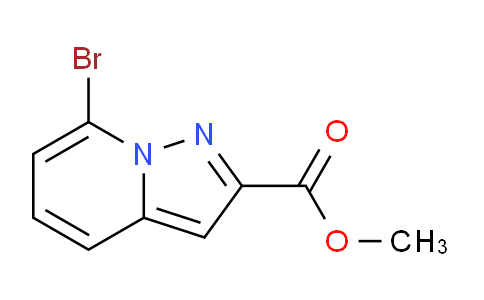CAS No. 1501949-39-8, methyl 7-bromopyrazolo[1,5-a]pyridine-2-carboxylate