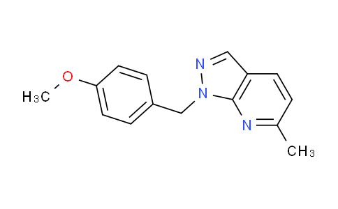 CAS No. 1416372-59-2, 1-(4-Methoxybenzyl)-6-methyl-1H-pyrazolo[3,4-b]pyridine