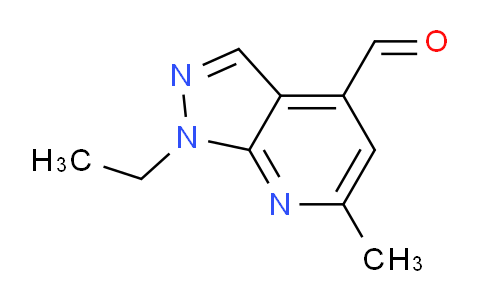 CAS No. 1924363-14-3, 1-ethyl-6-methyl-1H-pyrazolo[3,4-b]pyridine-4-carbaldehyde