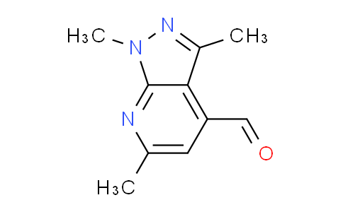 CAS No. 1936585-84-0, 1,3,6-trimethyl-1H-pyrazolo[3,4-b]pyridine-4-carbaldehyde