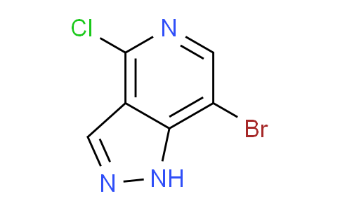 CAS No. 1783958-52-0, 7-bromo-4-chloro-1H-pyrazolo[4,3-c]pyridine