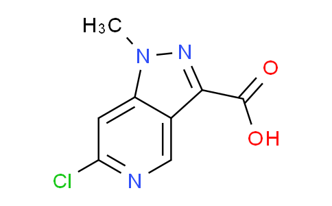 CAS No. 2168645-49-4, 6-chloro-1-methyl-1H-pyrazolo[4,3-c]pyridine-3-carboxylic acid