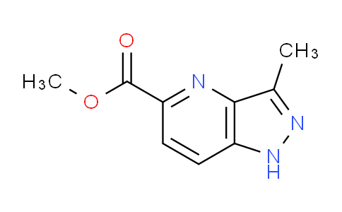 CAS No. 1206983-99-4, methyl 3-methyl-1H-pyrazolo[4,3-b]pyridine-5-carboxylate