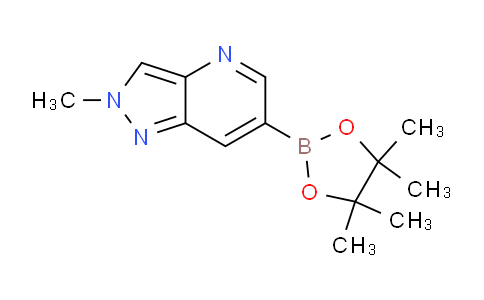 CAS No. 1809890-45-6, 2-methyl-6-(tetramethyl-1,3,2-dioxaborolan-2-yl)-2H-pyrazolo[4,3-b]pyridine