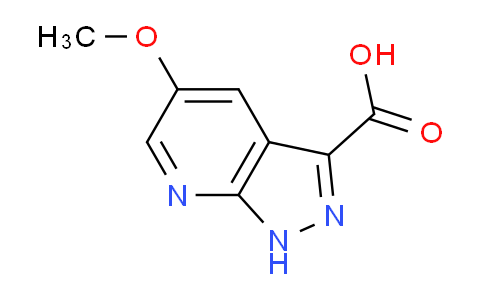 CAS No. 1211515-71-7, 5-methoxy-1H-pyrazolo[3,4-b]pyridine-3-carboxylic acid