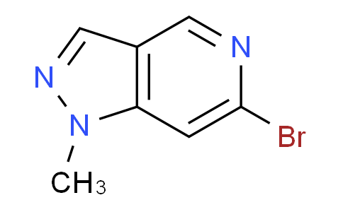 CAS No. 1638764-71-2, 6-bromo-1-methyl-1H-pyrazolo[4,3-c]pyridine
