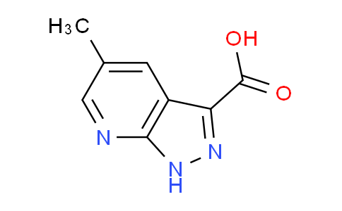 CAS No. 1781741-57-8, 5-methyl-1H-pyrazolo[3,4-b]pyridine-3-carboxylic acid
