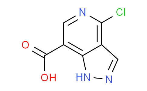 CAS No. 1783696-58-1, 4-chloro-1H-pyrazolo[4,3-c]pyridine-7-carboxylic acid