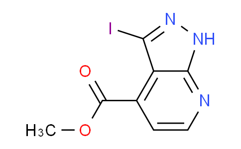 CAS No. 1638769-01-3, methyl 3-iodo-1H-pyrazolo[3,4-b]pyridine-4-carboxylate