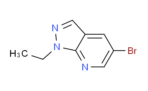 CAS No. 1016721-67-7, 5-bromo-1-ethyl-1H-pyrazolo[3,4-b]pyridine