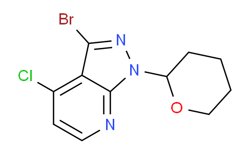 MC778236 | 1416714-55-0 | 3-bromo-4-chloro-1-(tetrahydro-2H-pyran-2-yl)-1H-pyrazolo[3,4-b]pyridine