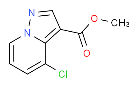 CAS No. 1167056-15-6, methyl 4-chloropyrazolo[1,5-a]pyridine-3-carboxylate
