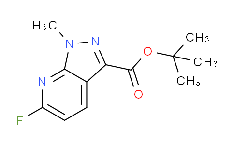 CAS No. 1159982-24-7, tert-Butyl 6-fluoro-1-methyl-1H-pyrazolo[3,4-b]pyridine-3-carboxylate