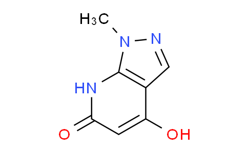 CAS No. 66857-97-4, 4-Hydroxy-1-methyl-1H-pyrazolo[3,4-b]pyridin-6(7H)-one