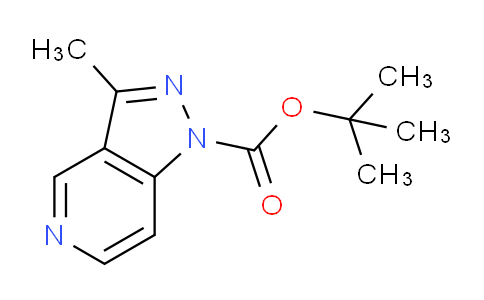 CAS No. 1072249-83-2, tert-Butyl 3-methyl-1H-pyrazolo[4,3-c]pyridine-1-carboxylate