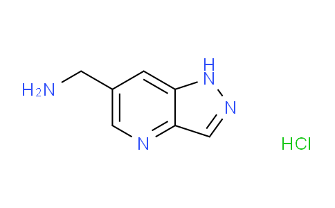 CAS No. 1956355-31-9, (1H-Pyrazolo[4,3-b]pyridin-6-yl)methanamine hydrochloride