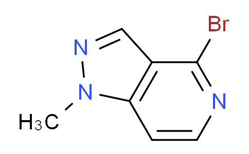 CAS No. 1289014-53-4, 4-Bromo-1-methyl-1H-pyrazolo[4,3-c]pyridine