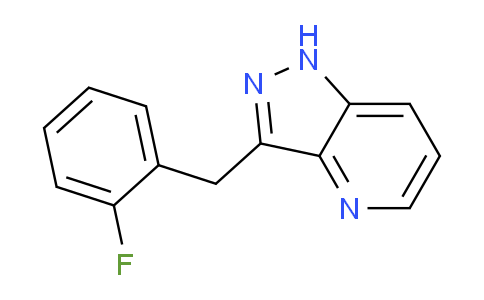 CAS No. 1011527-96-0, 3-(2-Fluorobenzyl)-1H-pyrazolo[4,3-b]pyridine