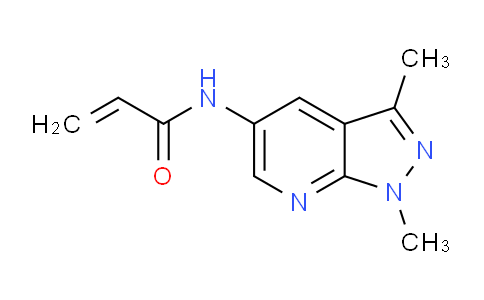 CAS No. 1153933-41-5, N-(1,3-Dimethyl-1H-pyrazolo[3,4-b]pyridin-5-yl)acrylamide