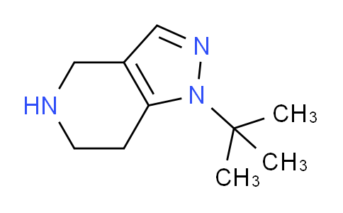 CAS No. 1509274-37-6, 1-tert-Butyl-4,5,6,7-tetrahydro-1H-pyrazolo[4,3-c]pyridine
