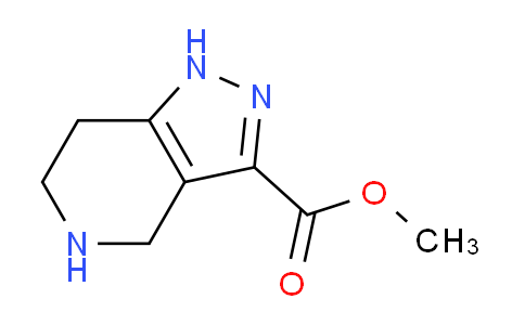 CAS No. 1609522-07-7, Methyl 4,5,6,7-tetrahydro-1H-pyrazolo[4,3-c]pyridine-3-carboxylate