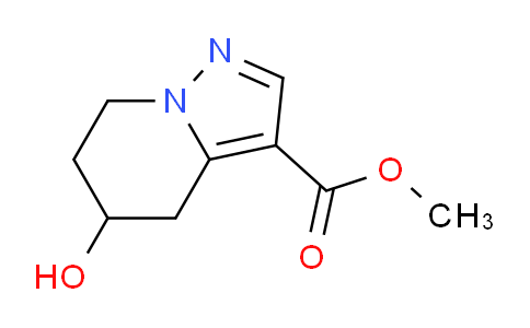 CAS No. 866216-23-1, Methyl 5-hydroxy-4,5,6,7-tetrahydropyrazolo[1,5-a]pyridine-3-carboxylate