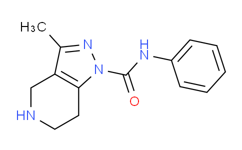 MC778311 | 1956334-33-0 | 3-Methyl-N-phenyl-4,5,6,7-tetrahydro-1H-pyrazolo[4,3-c]pyridine-1-carboxamide