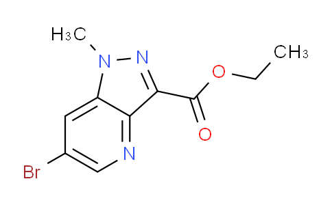 CAS No. 1638761-48-4, Ethyl 6-bromo-1-methyl-1H-pyrazolo[4,3-b]pyridine-3-carboxylate