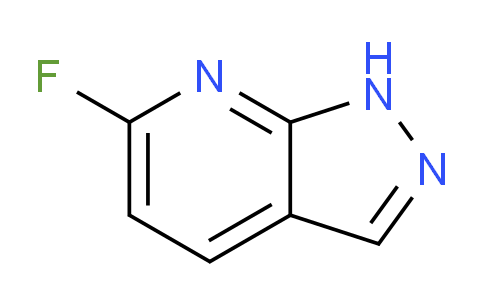 CAS No. 1822875-30-8, 6-Fluoro-1H-pyrazolo[3,4-b]pyridine