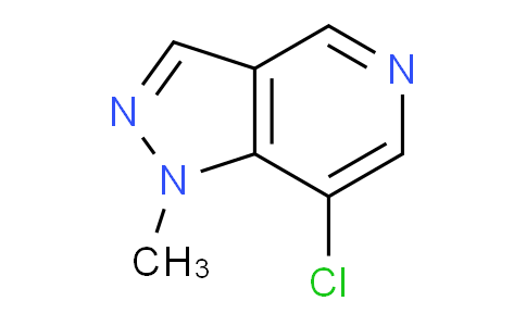 CAS No. 1956385-19-5, 7-Chloro-1-methyl-1H-pyrazolo[4,3-c]pyridine