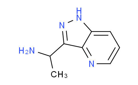CAS No. 1256816-45-1, 1-(1H-Pyrazolo[4,3-b]pyridin-3-yl)ethanamine