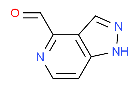 CAS No. 1378506-61-6, 1H-Pyrazolo[4,3-c]pyridine-4-carbaldehyde