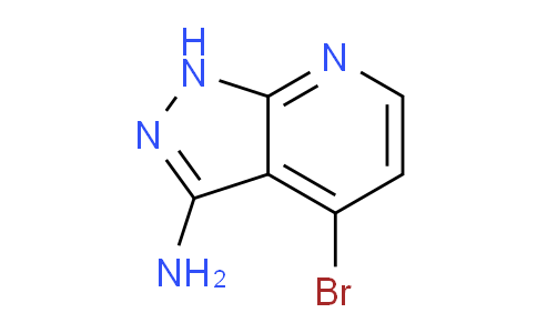 CAS No. 1368341-47-2, 4-Bromo-1H-pyrazolo[3,4-b]pyridin-3-amine