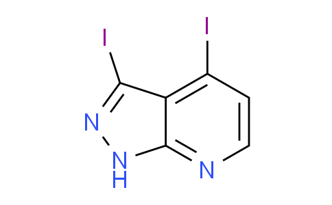 CAS No. 1956377-54-0, 3,4-Diiodo-1H-pyrazolo[3,4-b]pyridine