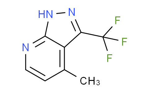 CAS No. 1956384-94-3, 4-Methyl-3-(trifluoromethyl)-1H-pyrazolo[3,4-b]pyridine