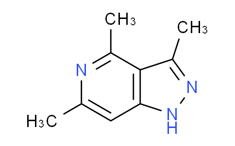 CAS No. 53946-84-2, 3,4,6-Trimethyl-1H-pyrazolo[4,3-c]pyridine