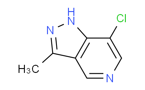 CAS No. 1956380-86-1, 7-Chloro-3-methyl-1H-pyrazolo[4,3-c]pyridine