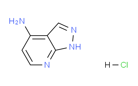 CAS No. 182251-47-4, 1H-Pyrazolo[3,4-b]pyridin-4-amine hydrochloride