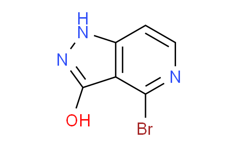 CAS No. 1956327-06-2, 4-Bromo-1H-pyrazolo[4,3-c]pyridin-3-ol