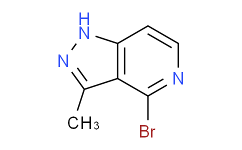 CAS No. 1956332-62-9, 4-Bromo-3-methyl-1H-pyrazolo[4,3-c]pyridine