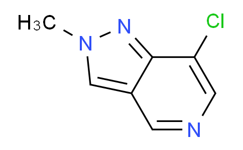 CAS No. 1956363-99-7, 7-Chloro-2-methyl-2H-pyrazolo[4,3-c]pyridine